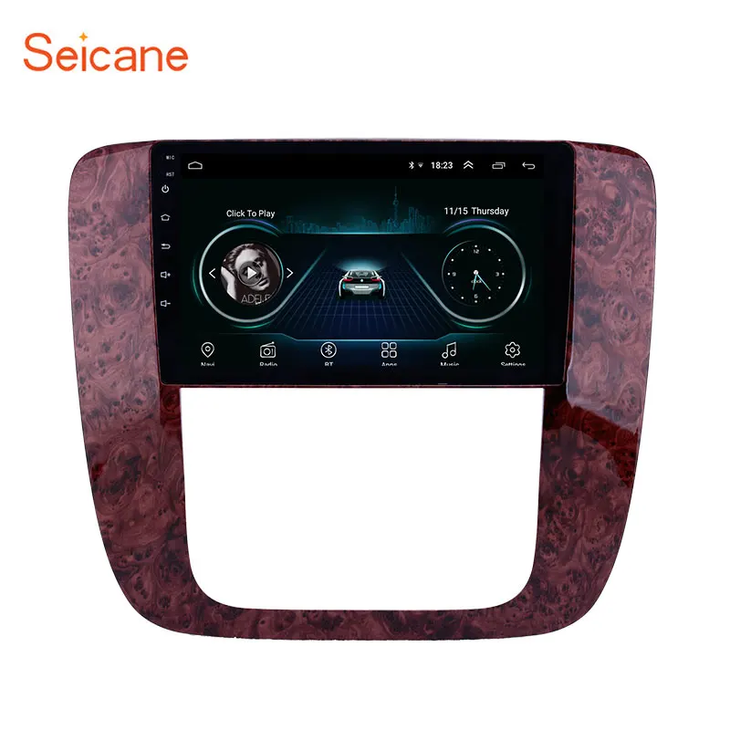 Seicane Android 8,1 Автомобильный gps мультимедийный плеер для 2007-2012 GMC Yukon/Acadia/Tahoe Chevy Chevrolet Tahoe/Suburban Buick Enclave
