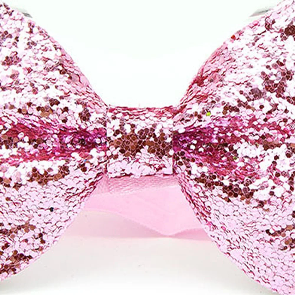 Аксессуары для волос бантики маленьких девочек повязки на голову эластичные