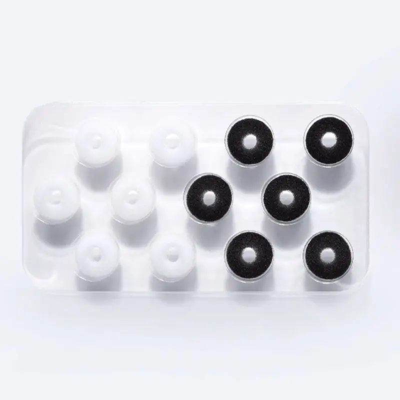6 пар сменный мягкий пенопластовый чехол для наушников Противоскользящий