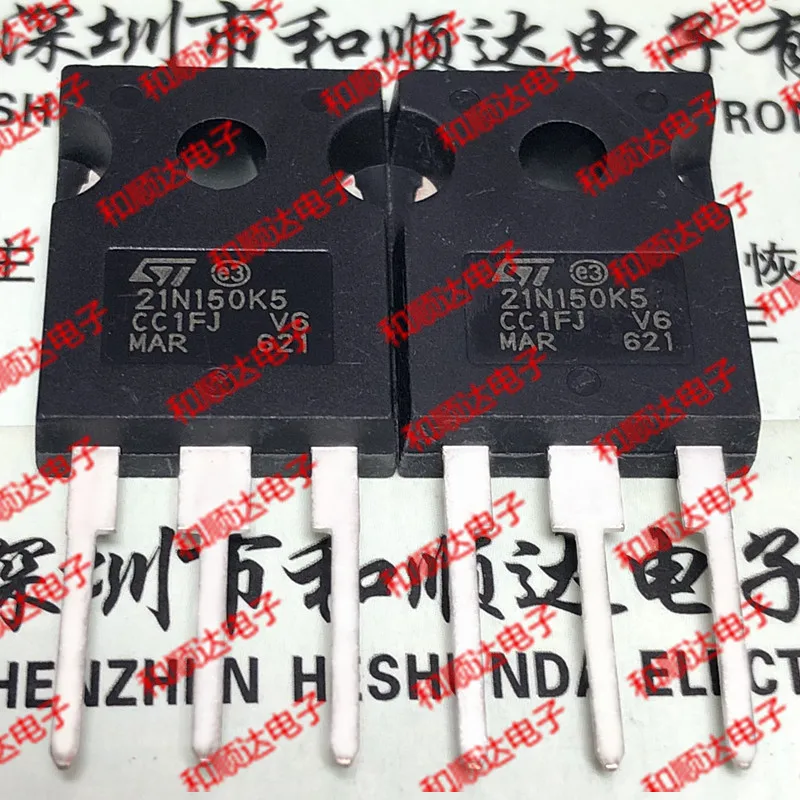 

21N150K5 STW21N150K5 TO-247 1500 В 14 а