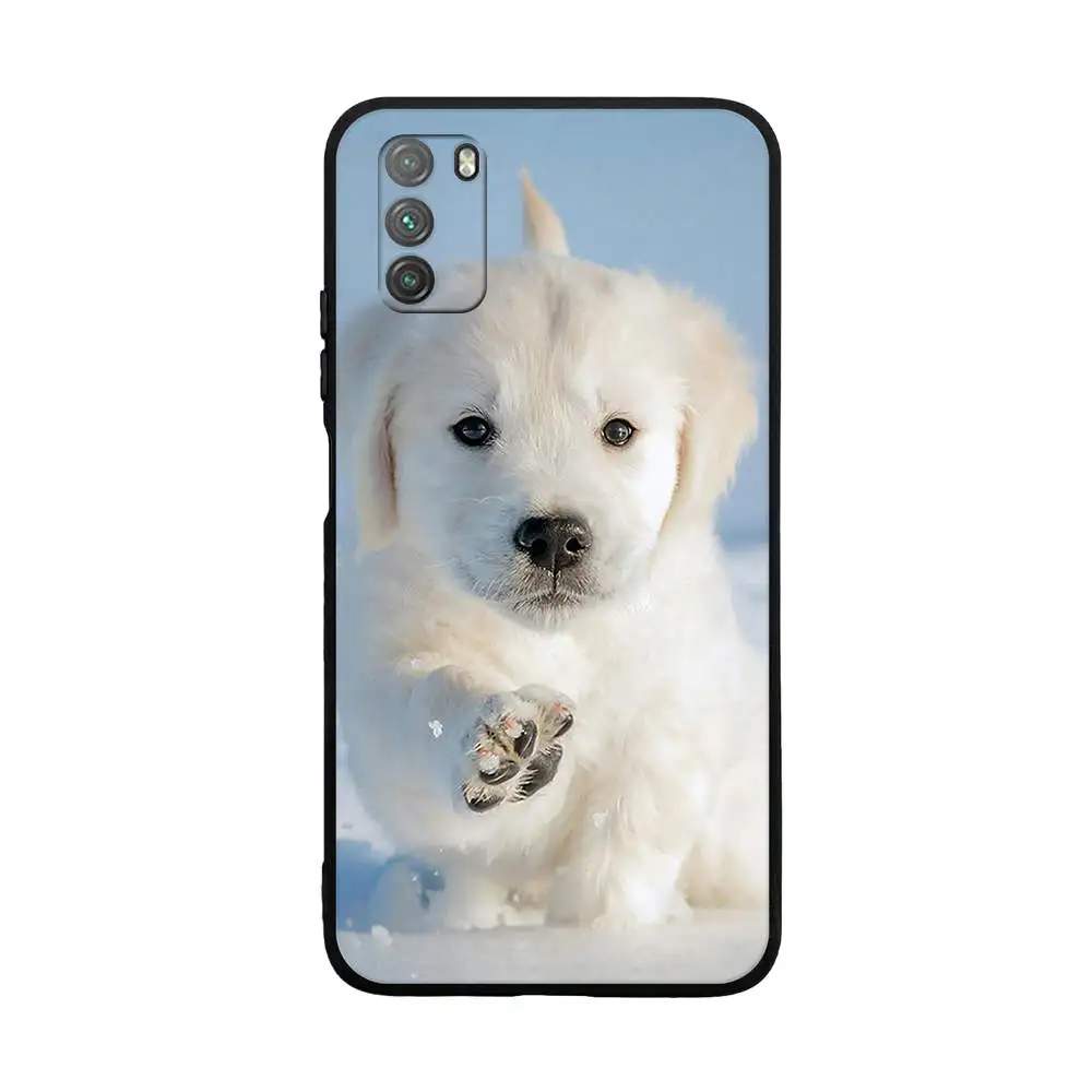 

Soft Silicone Case For Xiaomi Poco M3 Case Phone Bag For Xiomi Poco M3 Back Cover Cute Anime Cute Flower Luxury Bumper