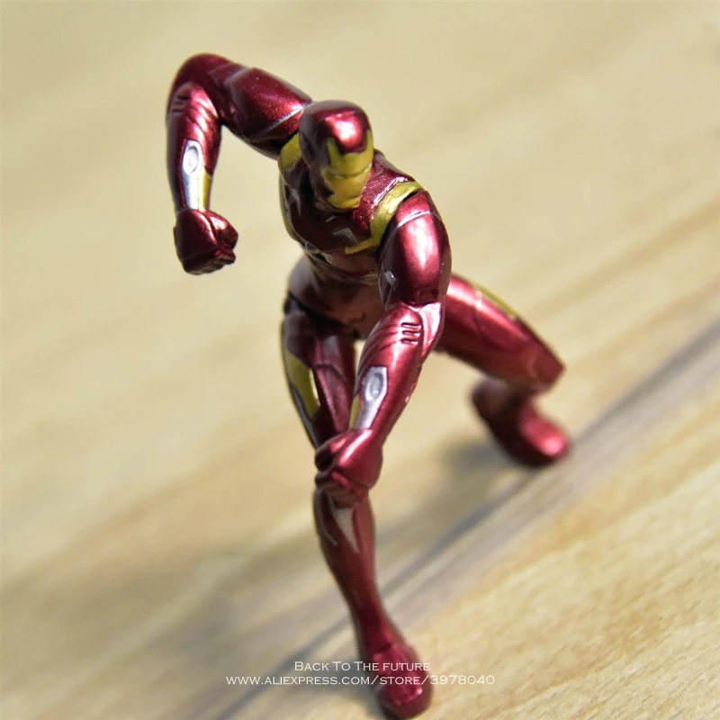 Disney с принтами &quotMarvel&quot &quotМстители&quot &quotЖелезный человек&quot 9 см фигурки супер