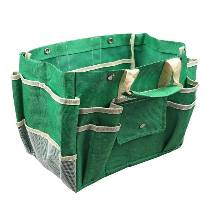 

Bench Tool Pouch Sturdy Bearing Pad Stool Type Pouch Multi Pockets for Gardens