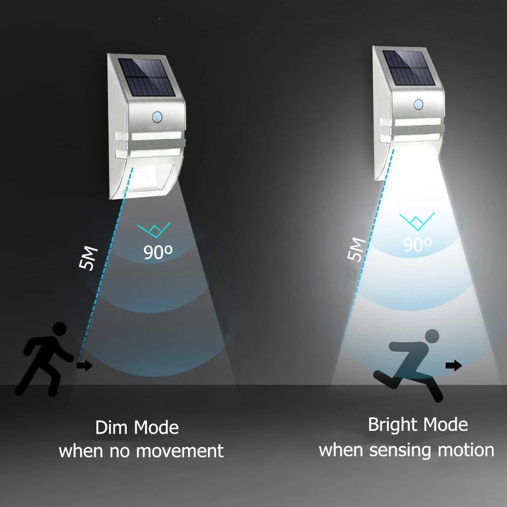 Солнечный Сенсор светодиодный светильник движения PIR солнечный шланг для полива