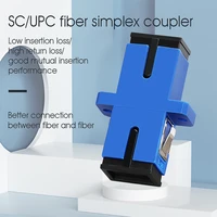 sc upc simplex mode fiber optic adapter sc upc optical fiber coupler sc fiber flange free shipping