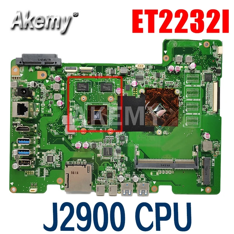 

Akmey For ASUS ET2232I motherboard rev1.2 and Pentium J2900 processor DDR3 H81 chipset integrated motherboard 100% test OK