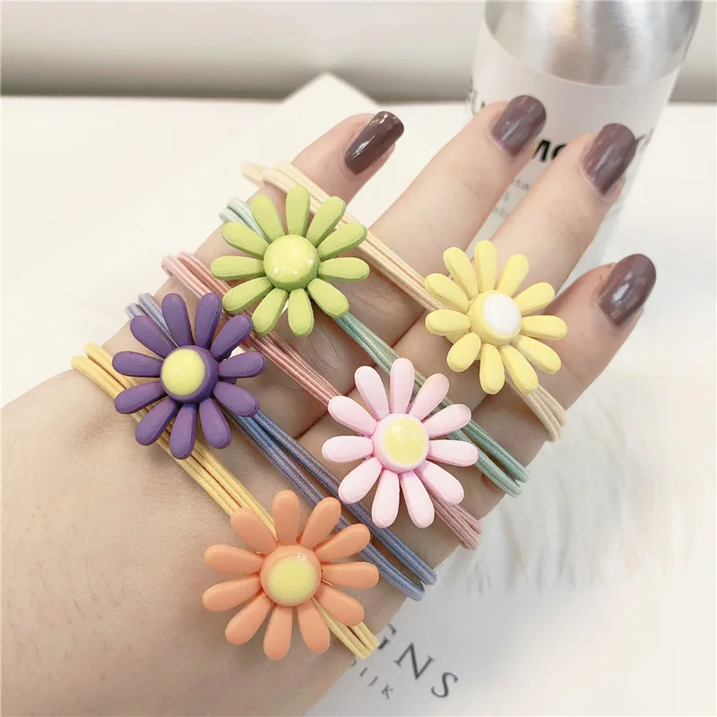 Корейская версия браслета веревка для головы два с маленькими ромашками цветок