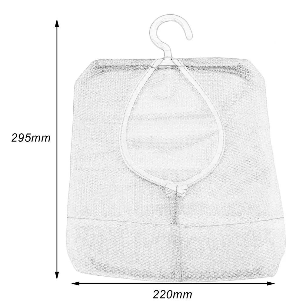 

Foldable Eco Friendly Bathroom Kitchen Hanging Storage Mesh Bags Portable Pouch Luggage Organiser Net Baskets