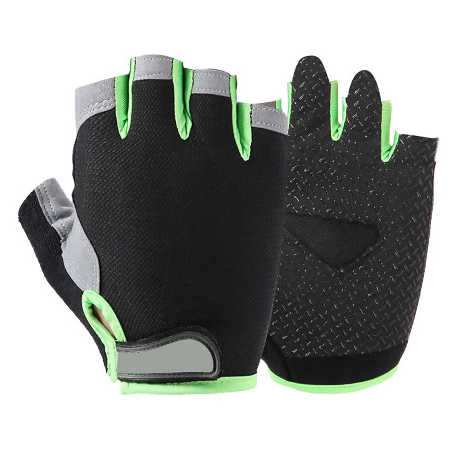 

Cycling Gloves Bicycle Gloves Bike Gloves Anti Slip Shock Breathable Half Finger Short Sports Gloves Accessories for Men Women
