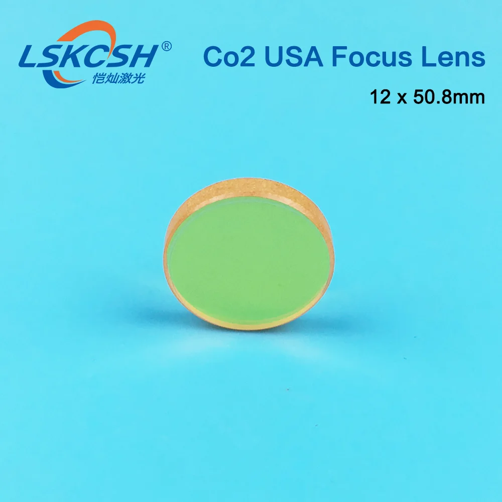 LSKCSH США CVD ZnSe фокусная линза Диаметр, 12 мм FL 50,8 мм 2 ''для Co2 лазерная печать гравировальная машина K40 40 Вт 300*200 мм