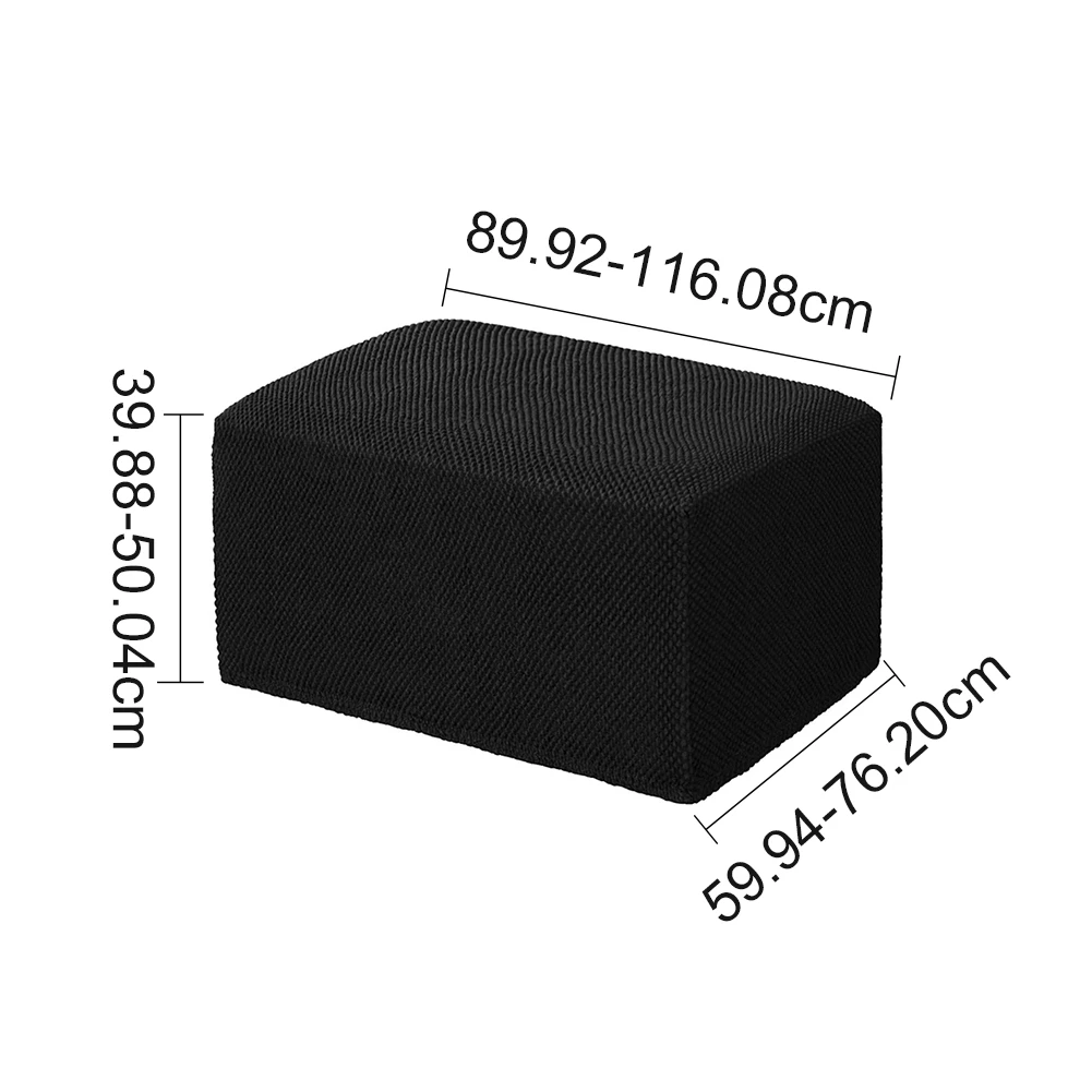 Эластичный прямоугольный чехол для табурета защитное покрытие из спандекса ног