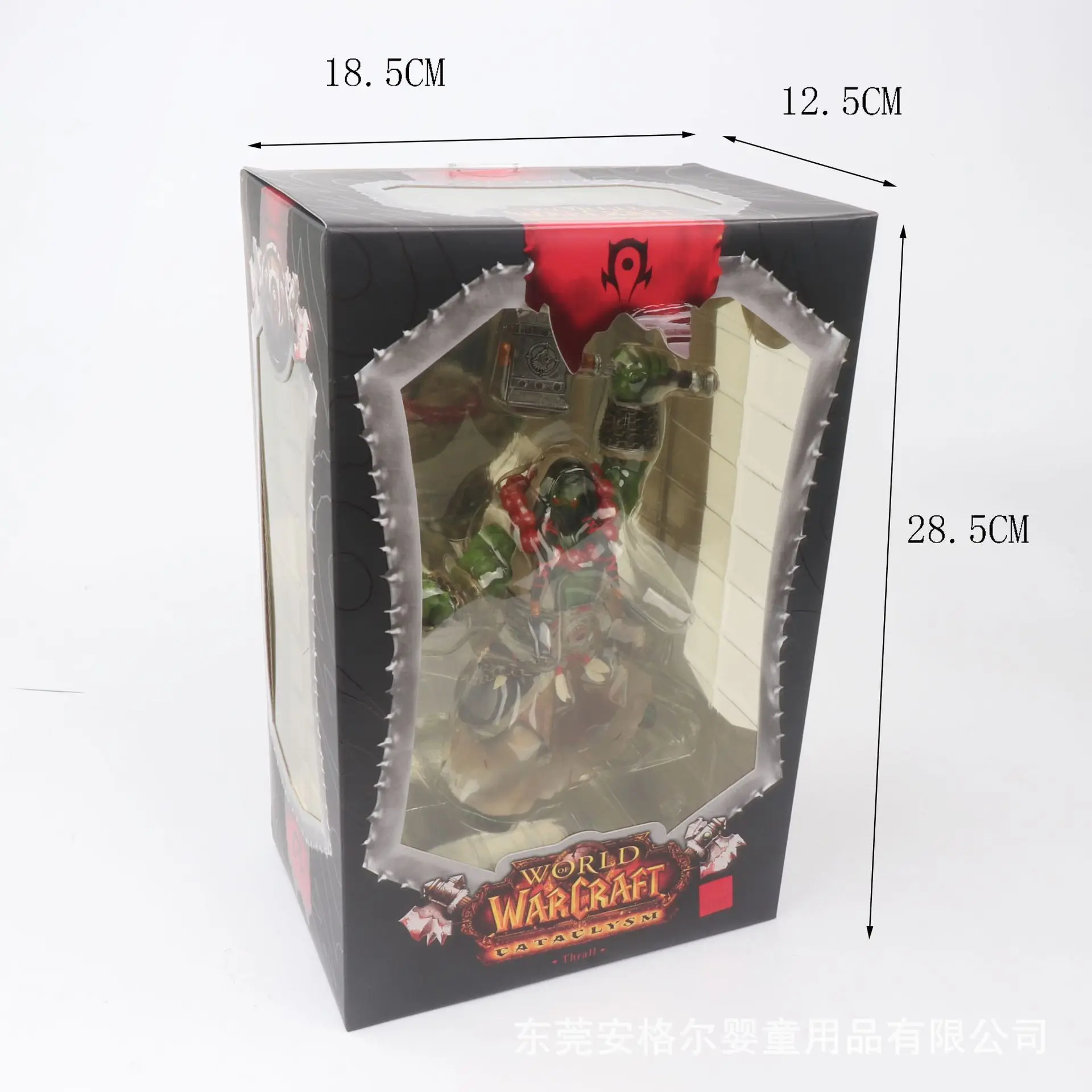 Новая фигурка игрушка из PVC, коллекционная модель DC WOW Thrall The Orc Shamman, высотой 20 см.