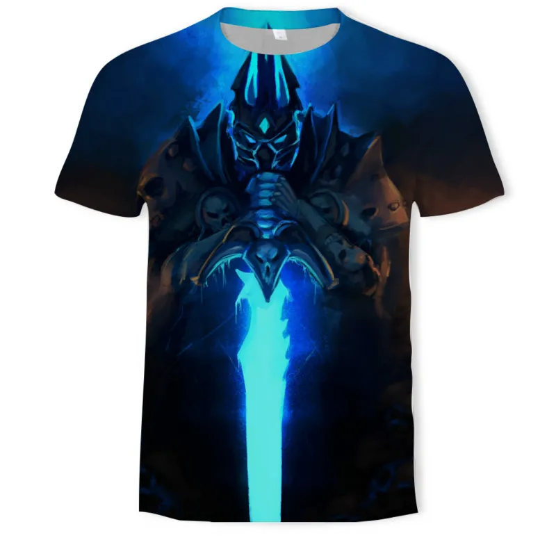 Футболка Мужская/женская с 3D-принтом черепа модная тенниска в стиле Харадзюку