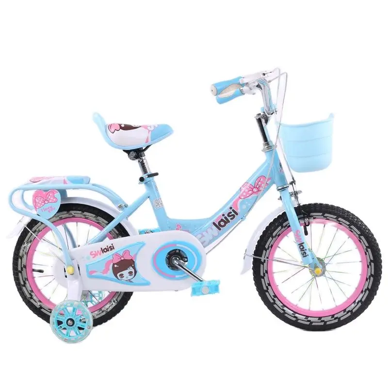 Детский велосипед для женщин коляска 14 дюймов детский Женский