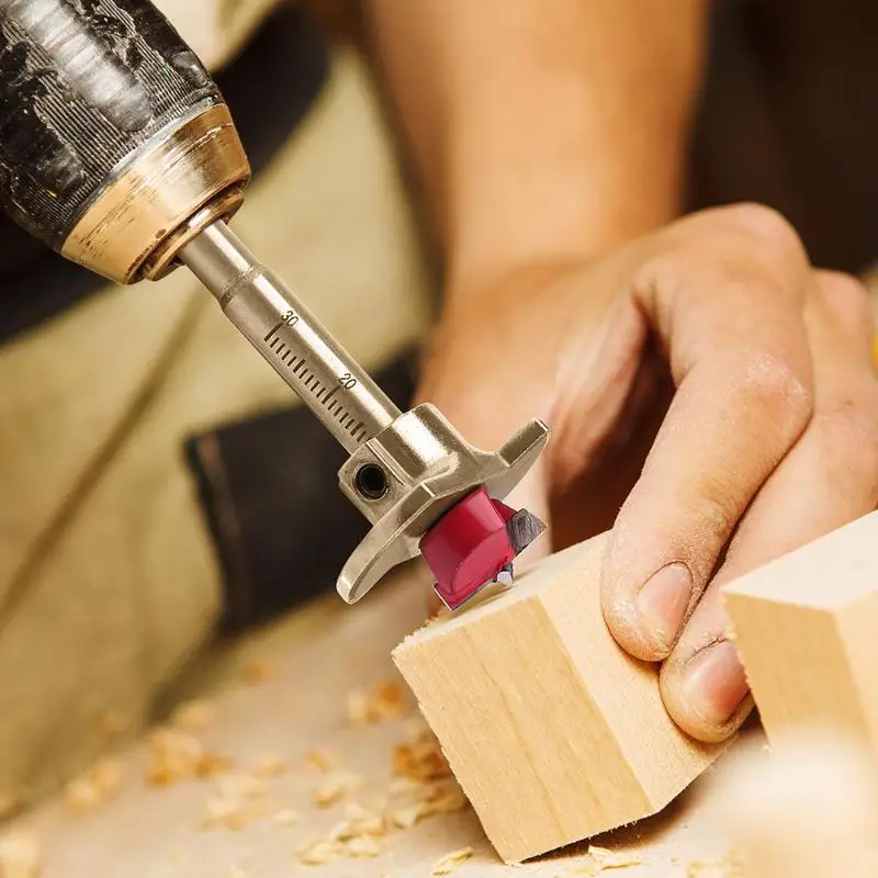 Сверла из углеродистой стали Forstner самоцентрирующаяся насадка для сверления