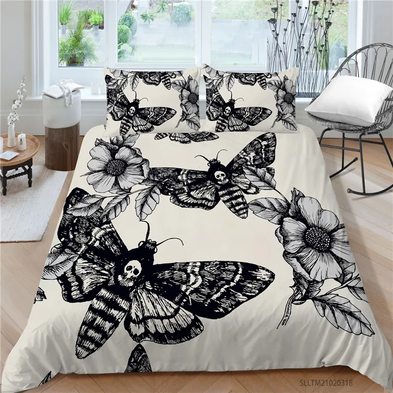 

Queen Bedding Set Luxury Duvet Cover Set 2/3 Pcs Bedclothes Modern Home Bed Set Girls Boys Room Decor