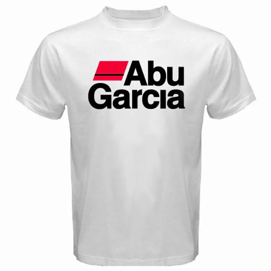 Новая мужская белая футболка с логотипом ABU GARCIA размер s M L XL 2XL 3XL удобная забавная