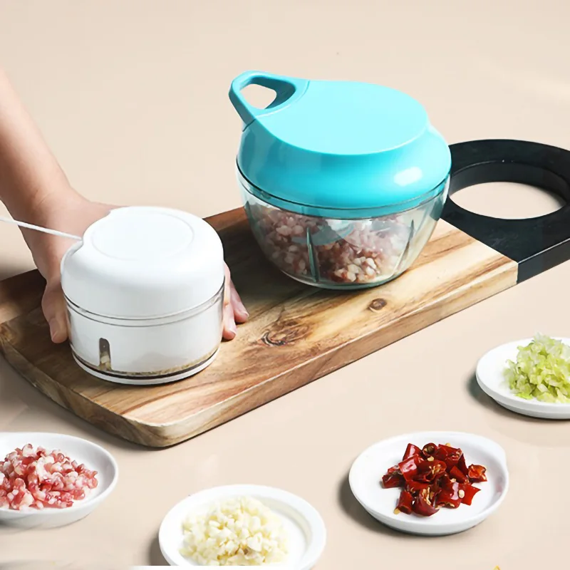 Многофункциональная ручная овощерезка бытовая кухонная мясорубка с ручным