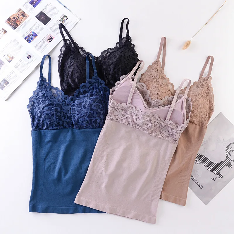 Топ женский кружевной на бретельках пикантный укороченный топ с красивой