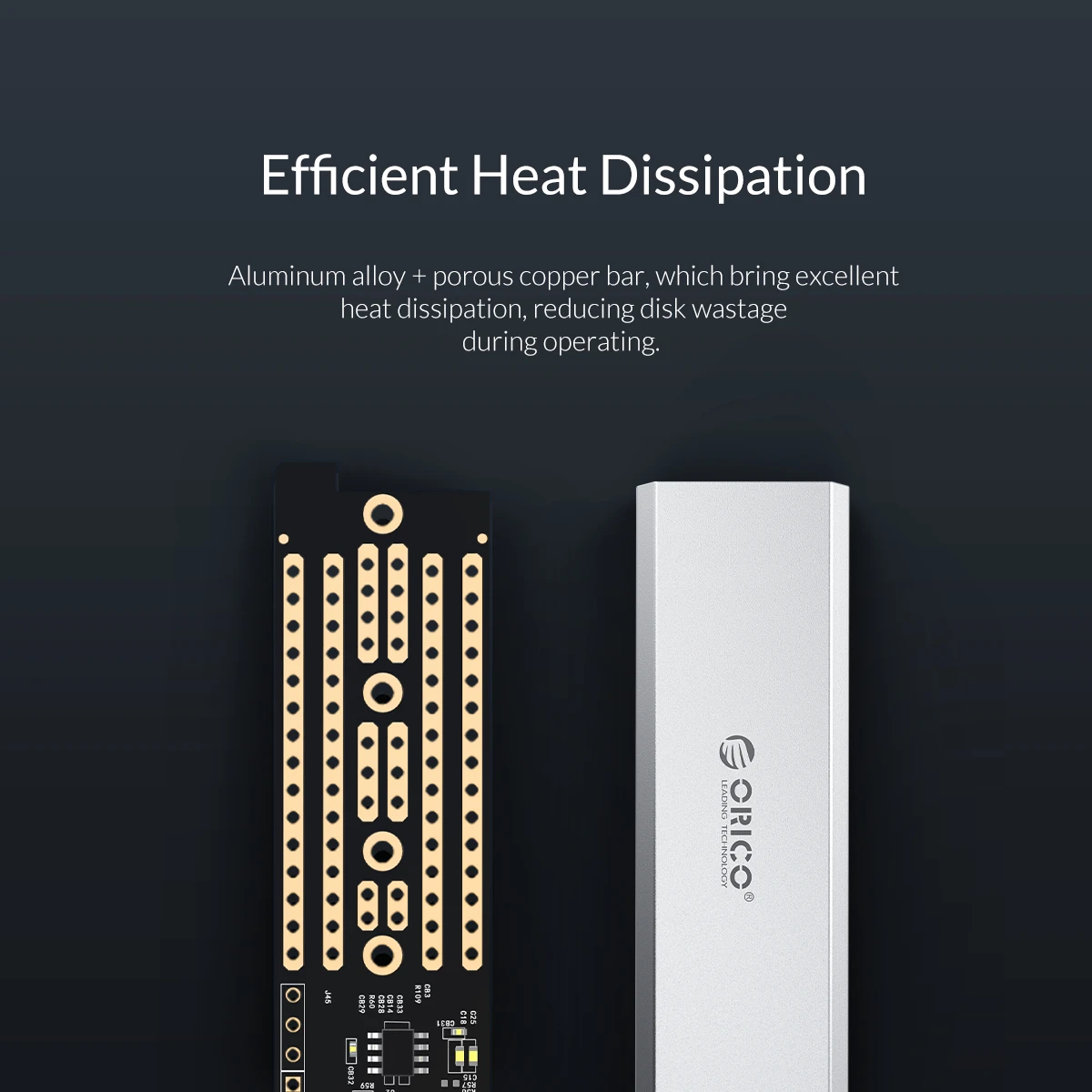 ORICO NVME M.2 корпус M.2 для usb type C 3,1 SSD адаптер M2 SSD Чехол Поддержка UASP 10 Гбит/с для NVME PCIE SSD диск коробка