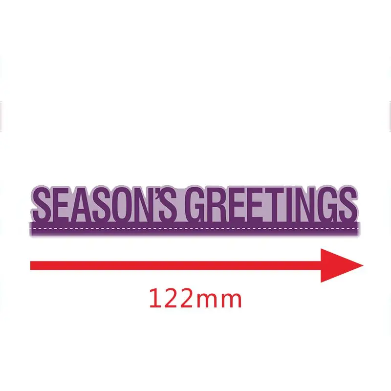 2 Merry Christmas Noel Letter Santance Line рамка металлические Вырубные штампы Скрапбукинг открытка для рукоделия украшения трафарет новые штампы - Цвет: 2