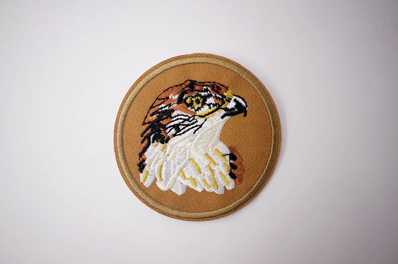 Circular Ring Iron On Patches Badges for Sew Seam Tailoring Clothes Suits of Coat Jacket Trousers T-shirt Pants Ornament Apparel