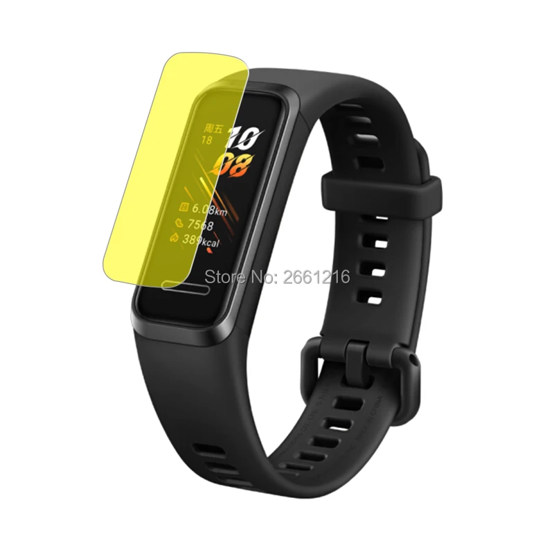 3 шт./лот для huawei Band 4 Браслет Смарт часы HD прозрачный мягкий ТПУ полное покрытие
