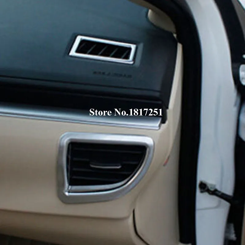 Нержавеющая сталь внутренняя вентиляционная рамка Крышка отделка 4 шт для