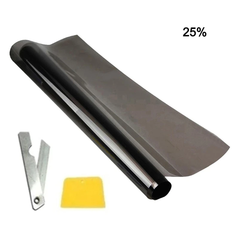 

50cm X 3m Car UV Protector Foils Sticker Films 5/15/25/35/50 Percent VLT Window Tint Film Daytime Privacy Film