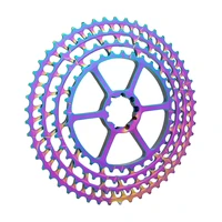 ztto mtb 11s 11 50t slr2 cassette ultralight colorful freewheel 11v 11 speed k7 mountain bicycle hg system for gx x1 nx m8000