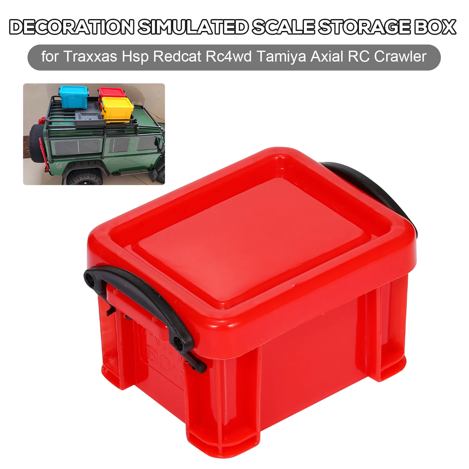 Украшение автомобиля на радиоуправлении коробка для хранения с имитацией веса
