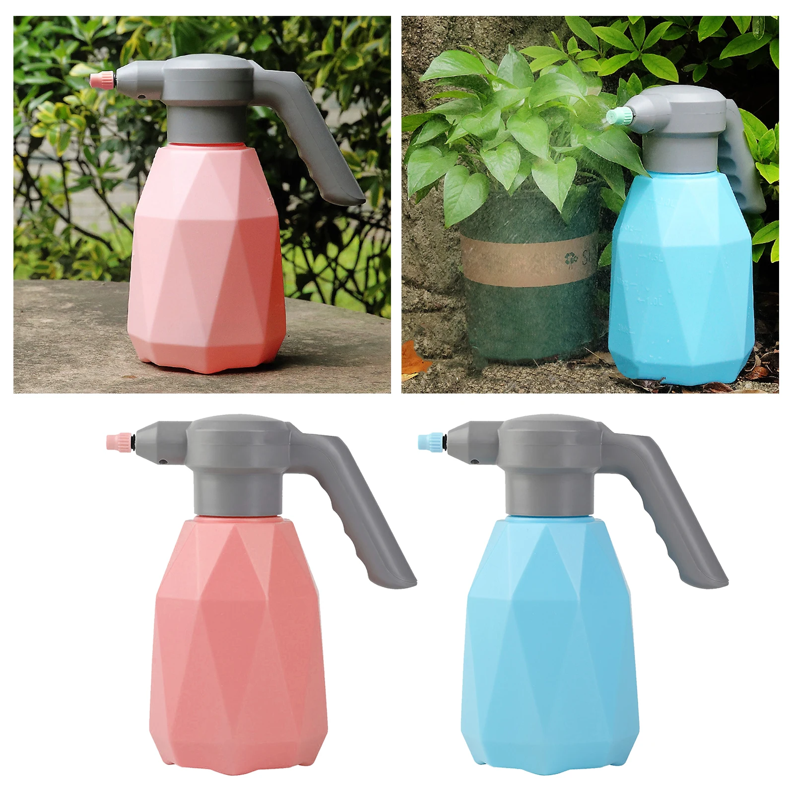 

Electric Spray Mister Bottle 2000ML Plant Flower Watering Can Atomizer