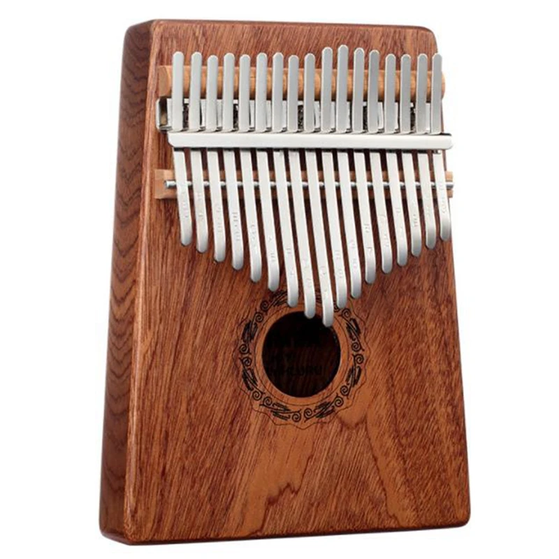 

Hluru New Kalimba 17 Key Dalbergia Wood Mbira Keyboard Instrument High Quality Hollow Thumb Piano Calimba Music