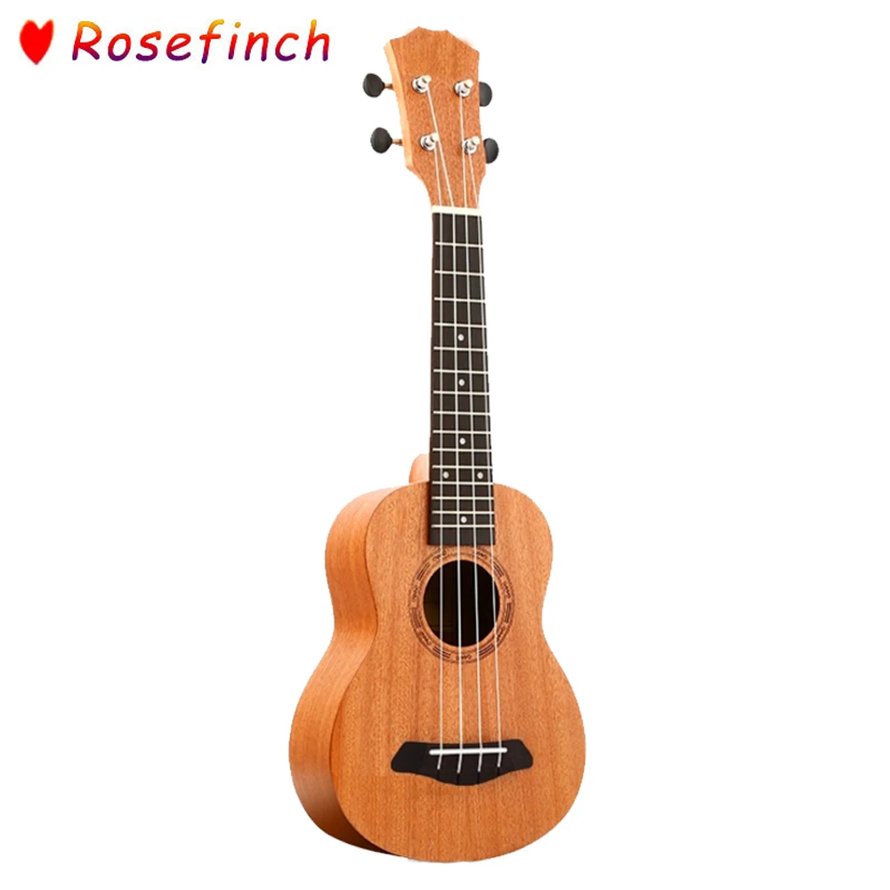 Rosefinch 21 дюймов Гавайские гитары укулеле для начинающих Гавайские гитары укулеле с сумкой медиаторы тюнер концертный Уке для детей подарок UK2116C