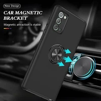 for samsung galaxy note 20 ultra s21 fe 5g armor shockproof case anti fall magnetic finger ring stand holder protective cover