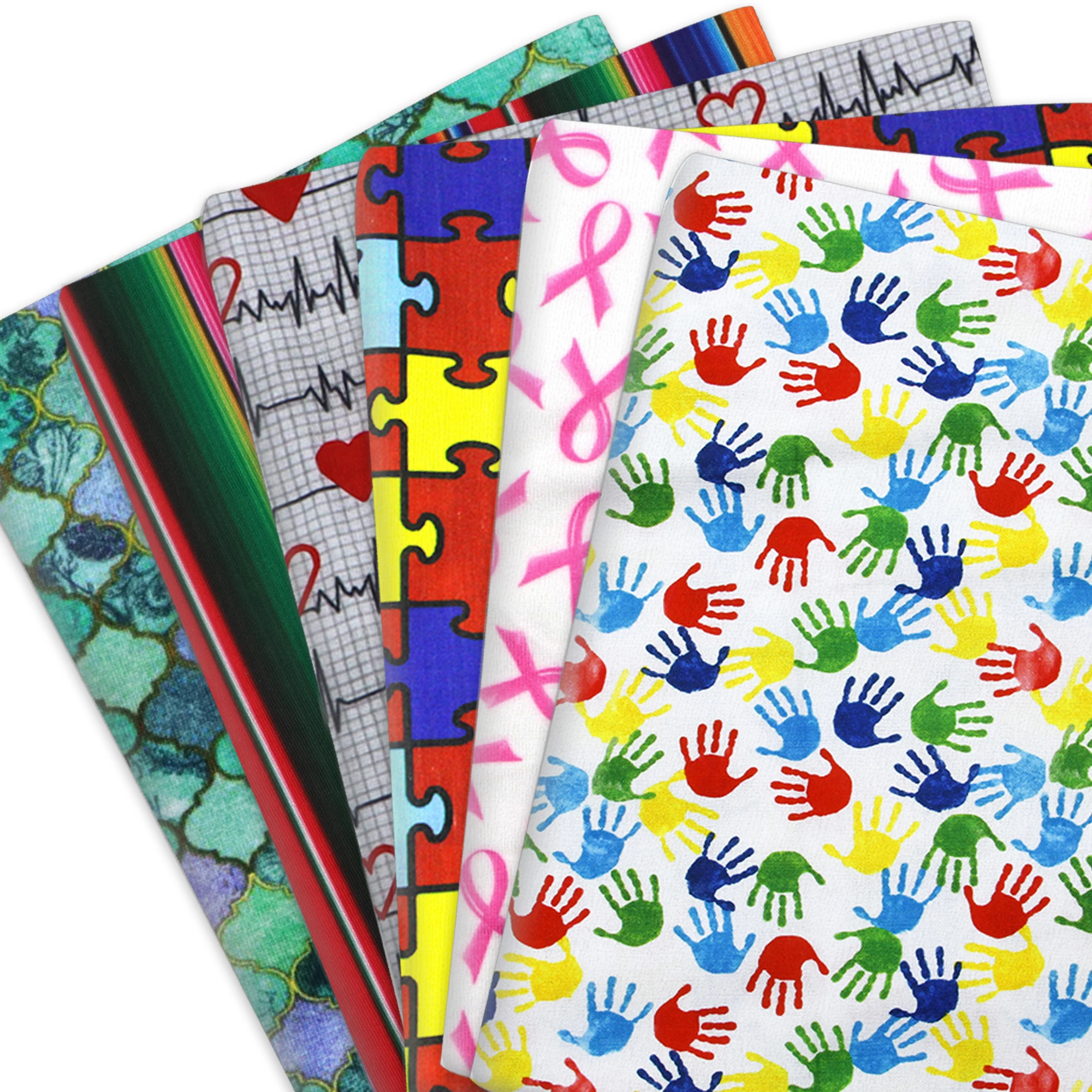 Пазл 100% чистый хлопок полиэстер материал лоскутное шитье одеяло искусственное