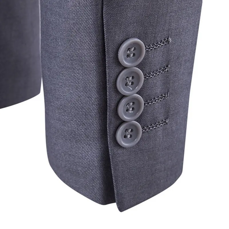 

2021 Classic Men's Fashion Slim Suits Men's Business Casual Groomsman Three-piece Suit Blazers Jacket Pants Trousers Vest Sets