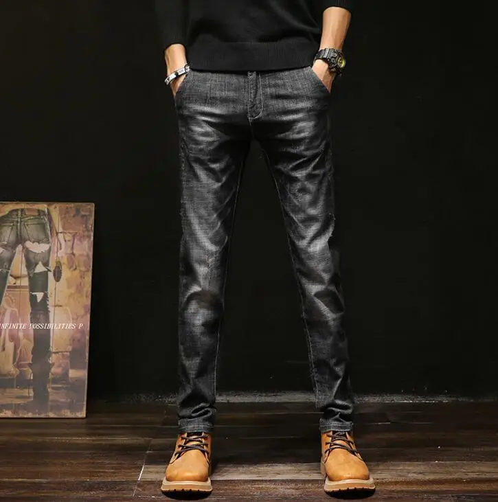 

2020 Spring New Arrival Top Quality Stretch Jeans Men Pants