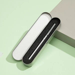 1 шт. минимализм Железный детский подарок металлический Железный чехол-карандаш школьная коробка для карандашей маленькие принадлежности для хранения