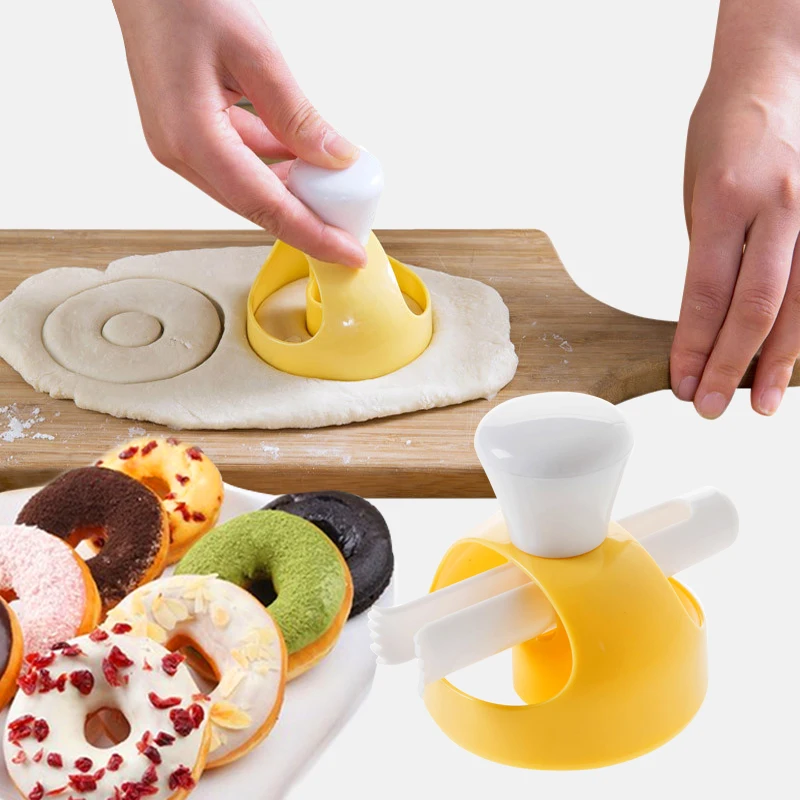 1pcs Food Cookie Cake Donut Mold Kitchen Desserts Bread Patisserie Bakery Baking Tools Cutter DIY Stencil Doughnut Maker Mould | Дом и сад