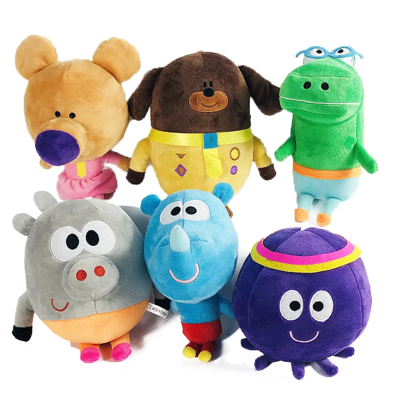 Плюшевые игрушки Hey Duggee 17 23 см веселая нори Бетти роли мягкие куклы