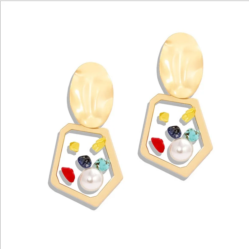 Find Me новые брендовые модные большие серьги капли в форме ракушки для женщин