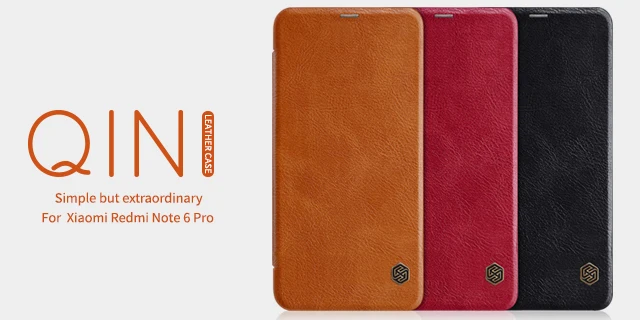 Для xiaomi redmi note 8 pro Чехол Nillkin Qin PU Флип кожаный чехол-кошелек задняя крышка для redmi note 5 pro/6 Pro/7 Pro/8 Pro Чехол