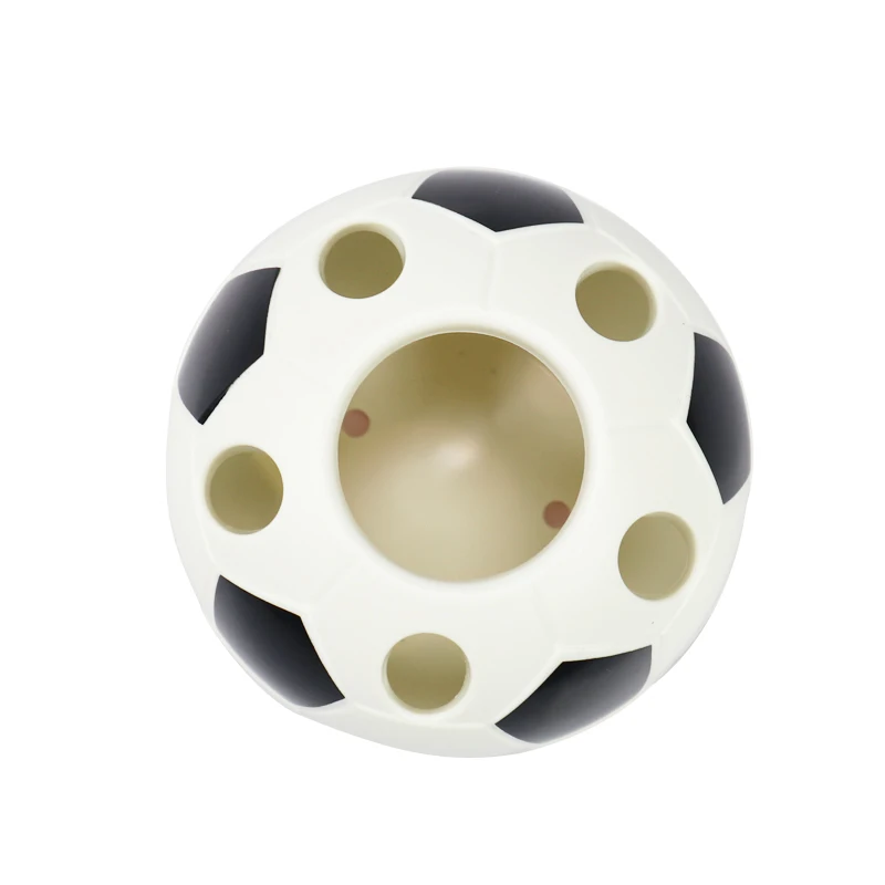 

Soccer Shape Tool Supplies Pen Pencil Holder Football Shape Toothbrush Holder Desktop Rack Table Home Decoration Student Gifts