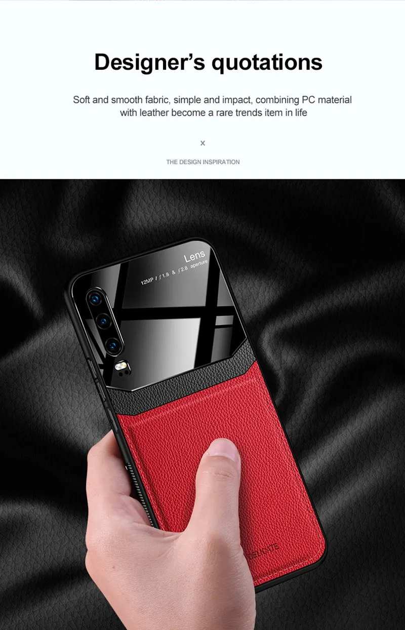 Кожаный чехол для huawei P30 P20 Lite Pro mate 20 30 чехол роскошный зеркальный стеклянный противоударный чехол для Honor 8X 9X Y9 Y7 чехол