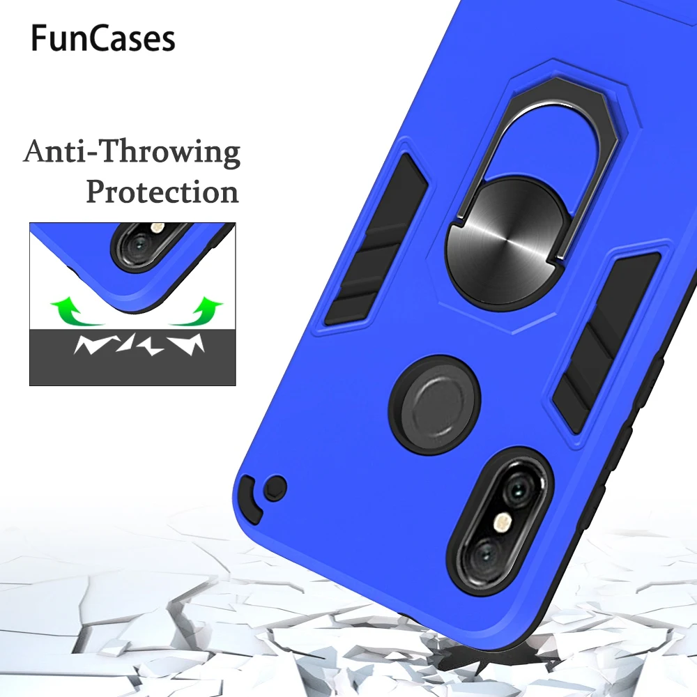 Phone Etui Cases For Xiaomi cellular Redmi 6 Luxury Silicone Magnetic Car Holder TPU Cover Telefoon Note Pro 6A | Мобильные телефоны