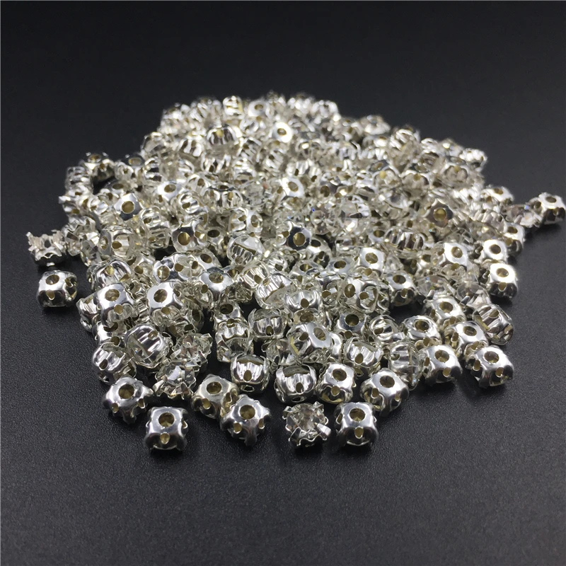 3D Стразы с защитой от царапин стразы пришивные камни Хрустальное стекло DIY Одежда