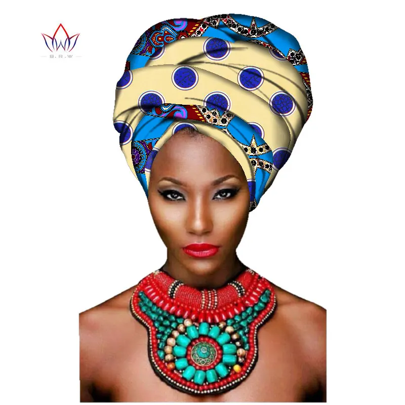 Африканский хлопок с принтом головы обертывание длинный 70 &quotx 20&quot мода новый