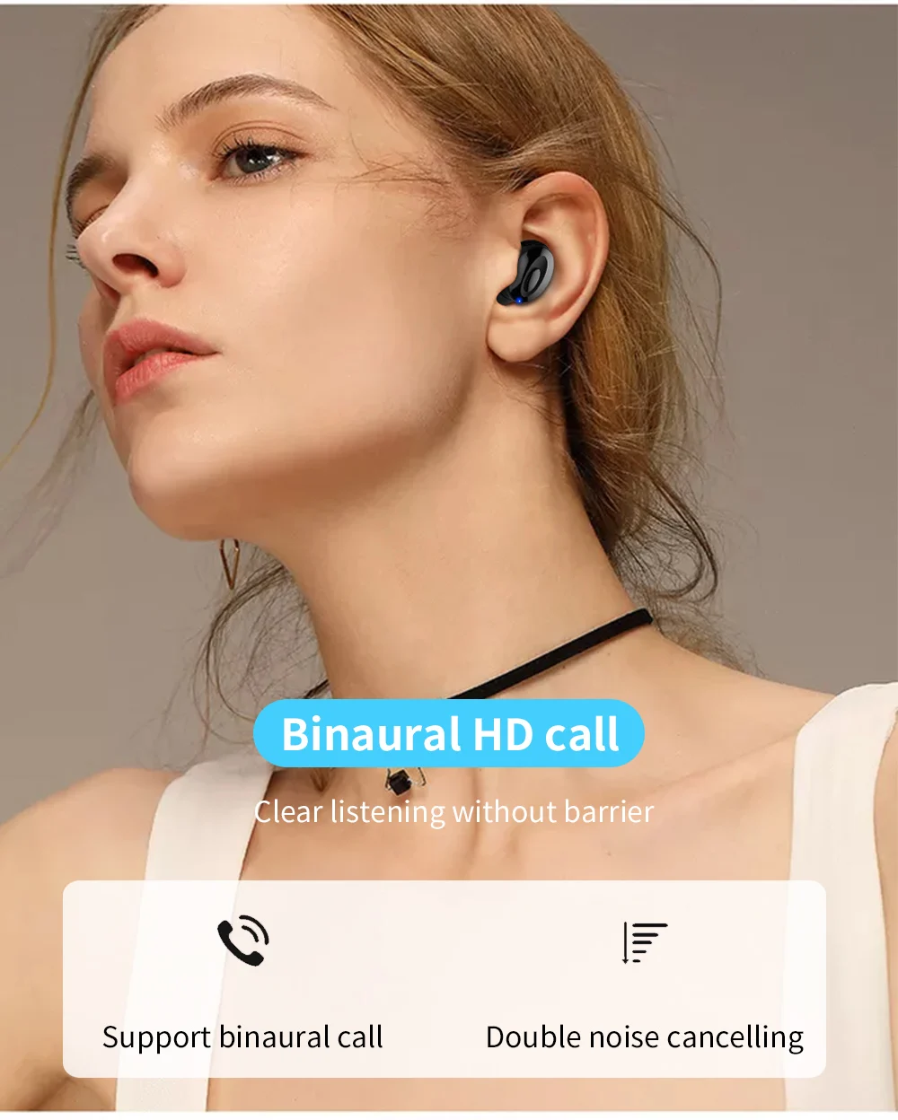 FBYEG XG15 настоящие беспроводные наушники, Bluetooth наушники, спортивные наушники для телефона с зарядной коробкой, игровая гарнитура с микрофоном