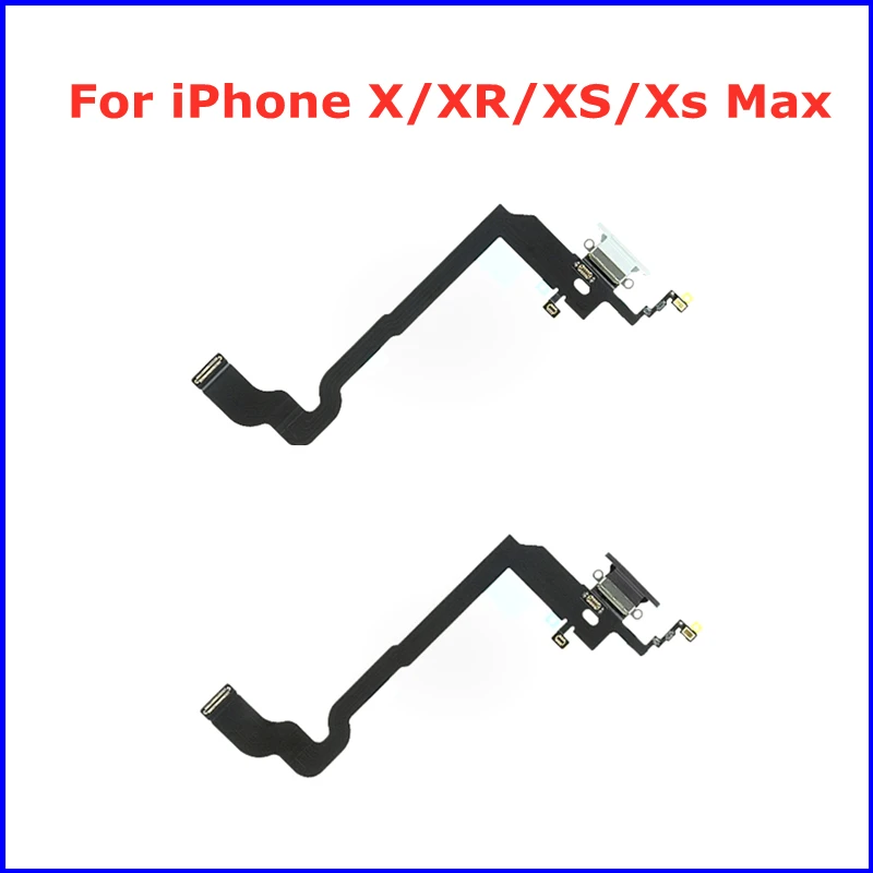 

Charging Port Lightning Connector Charger Microphone USB Dock Flex Cable For iPhone X XR XS MAX